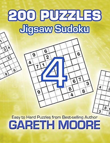 jigsaw sudoku 4 200 puzzles