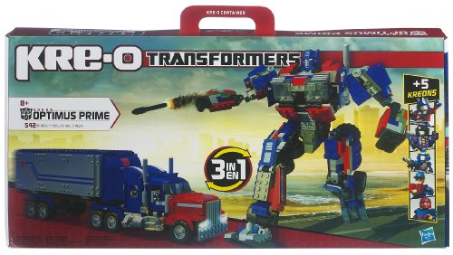 KRE-O Transformers Optimus Prime with Twin Cycles Toy