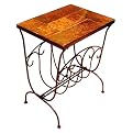 Slate-Top Magazine Table
