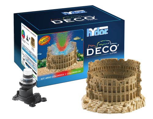 Hydor Deco Classic Collection Ancient Ruins Aquarium Ornament Kit, Coliseum Hydor Deco Classic Collection Ancient Ruins Aquarium Ornament Kit, Coliseum