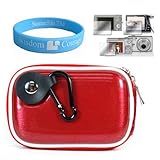 Canon Slim Red Candy Camera Case for Canon PowerShot A495 A490 A3100IS A480 ....