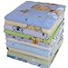 Molton Flanellwindeln 70/80 - 10er Pack Junge-weich und kuschelig