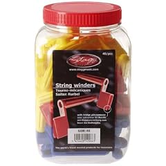 Saitenkurbel mit Vorrichtung f�r Stegstecker