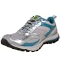 Timberland Women's Mountain Athletics Route Trainer Shoe,Argento/Blue,7.5 M US