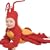 Paper Magic Group Lobster Costume, Red, 12 - 18 Months