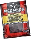 Jack Links Jerky, Teriyaki, 1.5-Ounce Bag (Pack of 10)