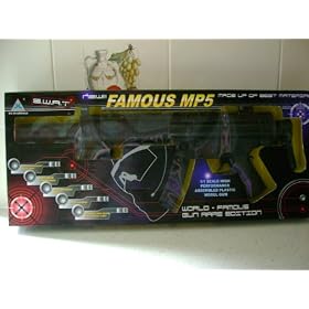 S.W.AT FAMOUS  MP5 TOY GUN 1/1 SCALE