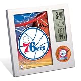 Philadelphia 76ers Digital Desk Clock