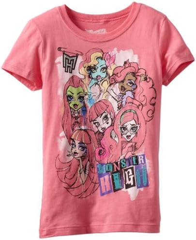 Awake Couture Big Girls' Pop Monster High, Hot Pink, Small
