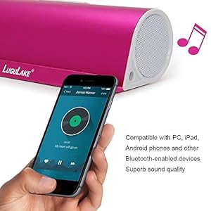 Where to buy  LuguLake II Charge 10Watt Wireless tooth Speaker Built-in 4000mAh External Battery Pack w/Alumium Stand for Iphone 6