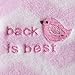 Halo Sleepsack Micro-Fleece Wearable Blanket, Pink Zig Zag, Small