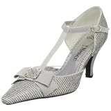 J.Renee Womens Brandi T-Strap Pump