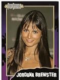 Jordana Brewster PopCardz Star Collector Card. Series One, No. 22 2008.