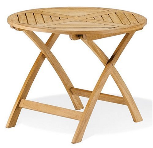 Oxford Garden Somerset Folding 36-Inch Table