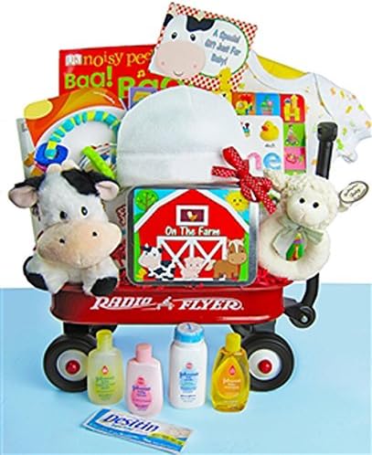 Day On The Farm Radio Flyer & Gift Basket