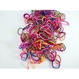 TIE DYE Rainbow Rubber Loom Bands 600 Pcs Bracelet Loom Rainbow Bands