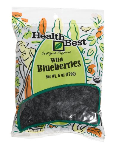 Health Best Blueberries Wild, 6-Ounce Units (Pack of 2) by Health Best