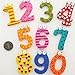 Colourful Wooden Magnetic Numbers Fridge Magnet Toy,NUMBERS Educational Math Toy