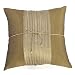 EXP Stunning Handmade Cushion Cover / Pillow Sham With Silky Olive Filigree Detail