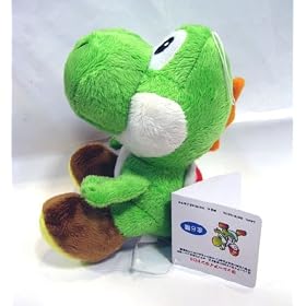 MARIO BROS.: Green Yoshi 6 inches Plush