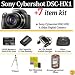 Sony Cybershot DSC-HX1 Digital Camera 9.1 Megapixel With Essential Cybershot Accessory Kit Includes , 16GB Memory, 3 Hour Spare Battery, 1 Hour Charger, Case, Tripod & More