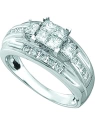 1.00CTW DIAMOND INVISIBLE RING