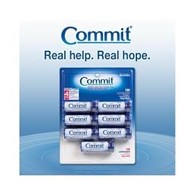 Commit Lozenges 4 mg - 9 Pop Pacs, 24 Lozenges Each - 216 Original Flavor Lozenges (exp. 10/09)