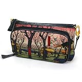 Icon Handbags - Icon Handbags -- Sklar 3 Plum Garden Wallet Bag -- Handbags