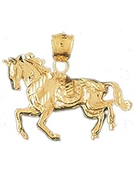 CleverEves 14K Gold Pendant Horse 5.4 - Gram(s)