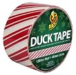 Duck Brand 280735 Candy Cane Printed Duct Tape, 1.88-Inch by 10 Yards, Single Roll