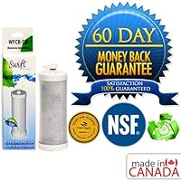 Green Filter for Frigidaire 240394501 NSF Certified Refrigerator Water Filter...