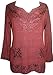 Agan Traders 2025 Spring Long Sleeve Embroidered Blouses - Medieval Bohemian Fall Tops - Vintage Tunic Women's Blouses Kurta