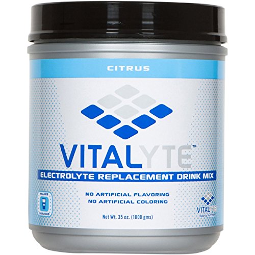 Vitalyte Natural Electrolyte Powder Sports Drink Mix, Gluten Free, 80 Servings Per Jar