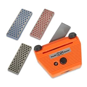  Base-Side Bevel File Guide SKS Multi Tool + 3 DMT diamond stones w/ file