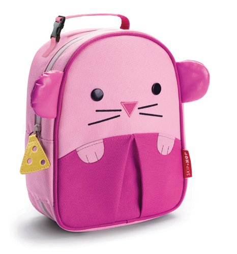 Imagen 2 de Skip Hop SKI-ZOO-LCH-MOUSE - Bolsa para el almuerzo con diseño de ratón, color rosa