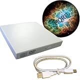 51vcOfAV4nL._SL160_ HQRP® USB 2.0 Slim External DVD / CDRW Drive (White) for HP 2133 Mini-Note PC Netbook / Subnotebook plus HQRP Mousepad
