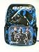 G.I. Joe Backpack with Detachable Lunch Box Kit - Navy Blue/ Black - 16"