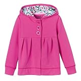 Circo Pink Flame Toddler Girls' Button Hoodie - 4T