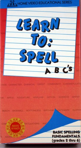 Learn To: Spell [VHS] (Grades 2 thru 6) Picture