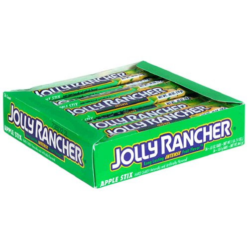 Jolly Rancher Sticks, Apple, 0.65-Ounce Packages (Pack of 108) by Jolly Rancher