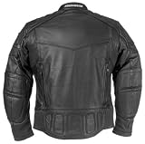Firstgear Scout IV Mens Motorcycle Jacket Black XXL-Tall