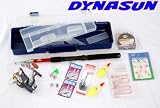 FISHING KIT DYNASUN MP500 SET UP ROD + REEL + TACKLE