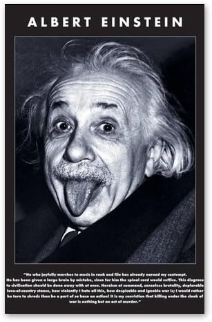 GodGoing Albert Einstein Custom Poster 11*17