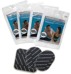 SLENDERTONE GEL (18 PADS) 6 SETS FOR Flex Abdominal and Gymbody Belts