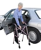 Standers Space Saver Walker, Regal Rose