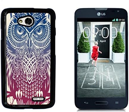 Owls Owl Cute Pattern Hard Plastic and Aluminum Back Case for LG Optimus L70