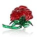 3D Crystal Puzzle Cube Block Jigsaw Model DIY Rose IQ Toy Furnish Gift Gadget