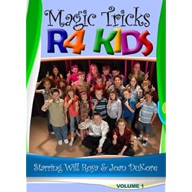 Magic Tricks R 4 Kids DVD #1 - Starring Will Roya & Joan Dukore