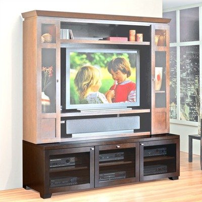 JSP S-20-C-X Soprano Plasma Home Theater Credenza Finish: Blossom Cherry
