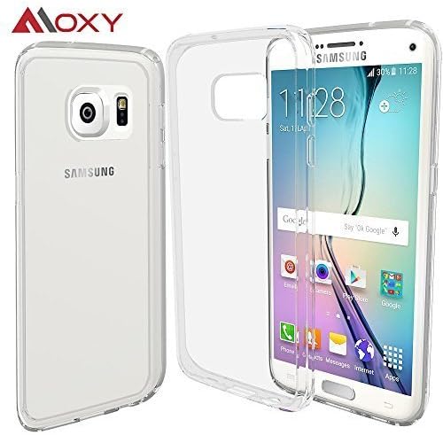 S7 Case, German Bayer© Materials - Moxy © Ultra [Slim Thin] Hybrid Scratch Resistant Crystal Clear W/ TPU Bumper [Military Standard Drop Tested MIL-STD-810-516.6] for Samsung Galaxy S7